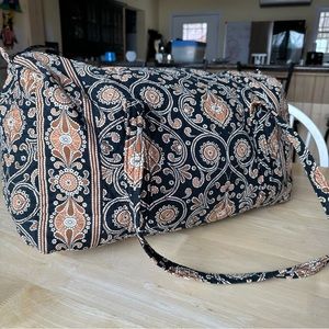 Vera Bradley Cafe Latte Extra Large Duffle